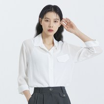 미쏘 셔츠카라 블라우스