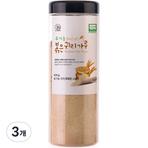 유기농마루 귀리로 만든 볶은 귀리가루, 3개