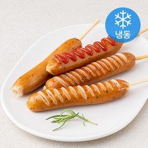 곰곰 프랑크 닭가슴살 소시지 꼬치형 (냉동), 70g, 5개입