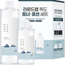 라운드랩 독도 토너 500ml + 로션 200ml 세트, 1세트