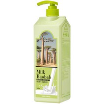 밀크바오밥 바디워시 라임앤바질, 1000ml, 1개