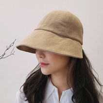 제이제이나인 여성용 뒷 벨크로 다운 벙거지 JS522