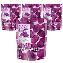 달콤한 자색고구마칩, 240g, 4개