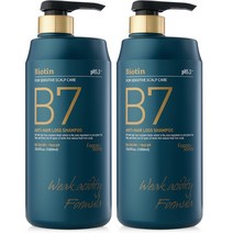포레스트스토리 B7 약산성 탈모 샴푸, 1000ml, 2개