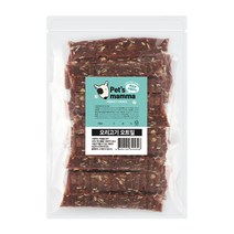 펫츠맘마 강아지 수제간식 200g, 오리고기오트밀, 1개