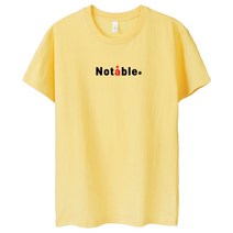 벤힛 남녀공용 NOTABLE 반팔티셔츠