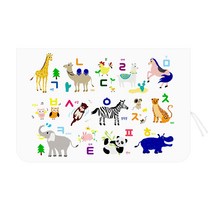 바니바니 차량용 햇빛가리개 아스킨 + 끈 랜덤발송, 아스킨 - 05_가나다, 1세트
