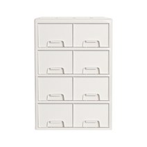 리빙스마일 베이비 서랍장 4단 (트윈 4p), 화이트마블