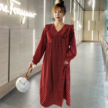 루나걸 테일러 도트 원피스