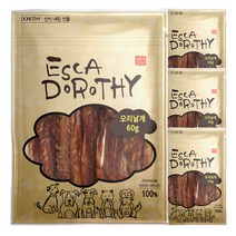 피지마켓 에스카도로시 국내산 수제 애견간식, 오리날개 맛, 4개