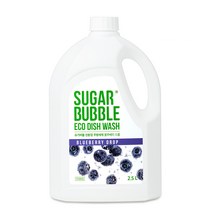 슈가버블 친환경 주방세제 블루베리 드롭, 2.5L, 1개