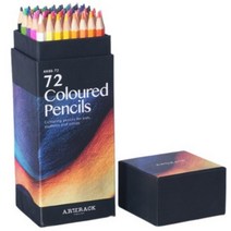 [동아샤프색연필빼꼼] 퍼플빈 전문가용 고급 색연필, 72색, 1개