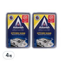 아스토니쉬 멀티 찌든때 클리너 키친샤인, 450g, 4개