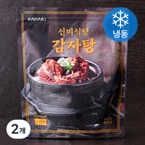 캐비아 신미식당 감자탕 2~3인분 (냉동), 1kg, 2개