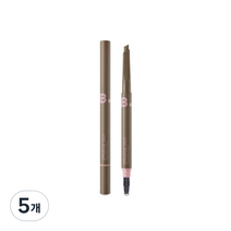 바닐라코 비바이바닐라 스머지 아웃 디테일 브로우 펜슬 0.3g, 5개, 02 애쉬 그레이