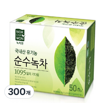 녹차원 유기농 순수녹차, 1.2g, 50개입, 6개