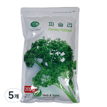 내츄럴스파이스 파슬리 허브향신료, 200g, 5개