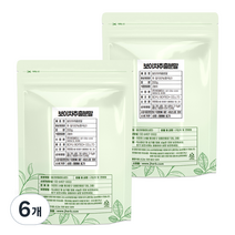 보이차 추출분말, 200g, 6개
