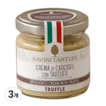 사비니타르투피 트러플 아티초크 크림, 90g, 3개