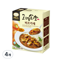 고베식당 비프카레 약간매운맛, 4개, 480g