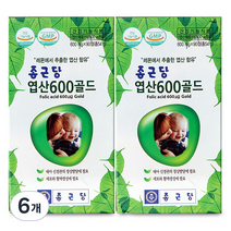 종근당 엽산600 골드 3개월분, 90정, 6개