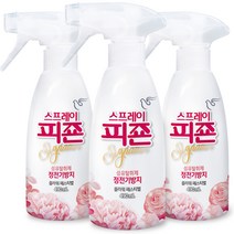 피죤 스프레이 시그니처 섬유탈취제 플라워 페스티벌향 본품, 3개, 490ml