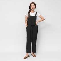 캐럿 여성용 링클 프리 루즈핏 점프수트