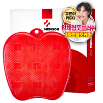 폴메디슨 딥레드 풋브러쉬, 1개입, 1개
