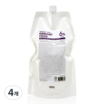셀리본 헤어 칼라 옥시던트 염색용 산화제 6%, 1100ml, 4개