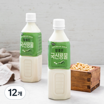 맑은물에 참좋은 국산 콩물, 500ml, 12개