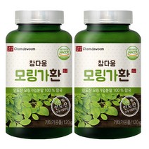 참다움 모링가환, 120g, 2개입