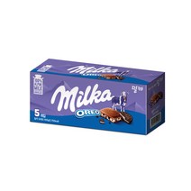 밀카 오레오 초콜릿, 100g, 5개