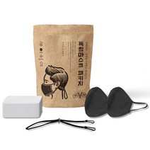 숨편한 마스크 2p + 부직포 필터 30p + 안아파 밴드 세트 L