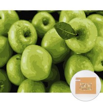 아트조이 DIY 명화 그리기 세트 40 x 50 cm 가로형, 행운 사과