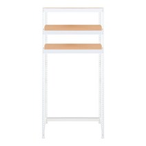 스피드랙 V2 세탁기선반 3단 900 x 400 x 2100 mm, 화이트