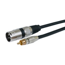 해밀 XLR 캐논 PC 3.5 고급형 마이크 케이블 캐논 수 & RCA 수 2m, 09번, 혼합색상