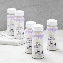 이담 산양우유 블루베리 요구르트, 120ml, 5개