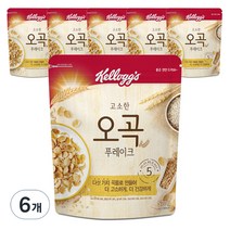 켈로그 고소한 오곡 푸레이크, 570g, 6개