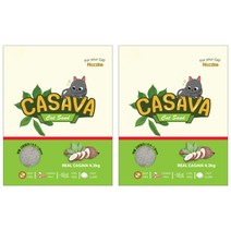 모찌네 카사바모래 무향 고운입자, 4.2kg, 2개