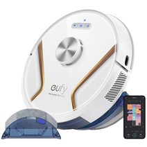 eufy 하이브리드 로봇청소기 X8, T2261, 화이트
