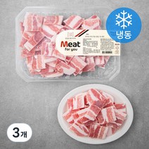 미트포유 미국산 옛날 삼겹살 (냉동), 1kg, 3개
