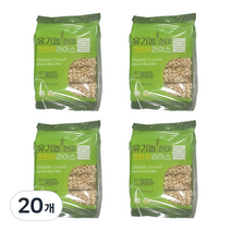 유기농 현미 크런치롤, 100g, 20개