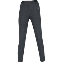 페라어스 여성용 골프 스판 체크 밴딩 바지 APYE8225F1
