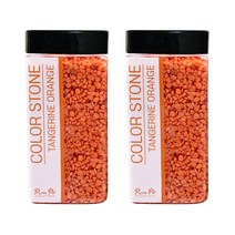 로라펫 컬러스톤 1300g, 탠저린오렌지, 2개