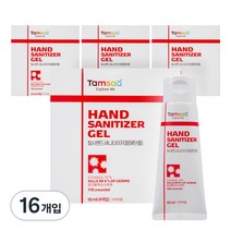 탐사 핸드 새니타이저 겔, 60ml, 16개입