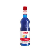 토스키 블루 큐라소향 시럽, 1000ml, 1개