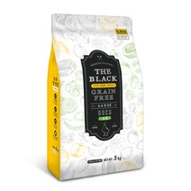 노마진 전연령 더블랙 그레인프리 강아지 사료 건식사료, 1개, 5kg, 오리