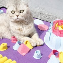 노즈펀 스너플 매트 장난감, 퍼플, 1개