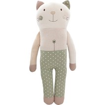 달퐁 오가닉 빅야옹이 인형, 혼합색상