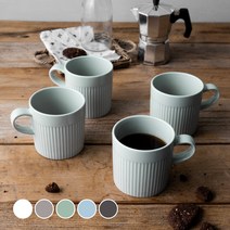 하우밍 스테이 머그컵 450ml, 미스티그린, 4개